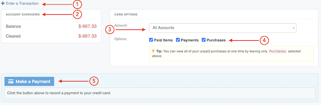 Credit Card Payment tool - Overview
