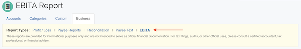 EBITA Report - Location