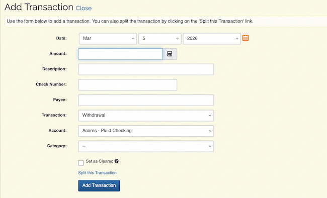 General Settings - Automatic decimal placement Enabled